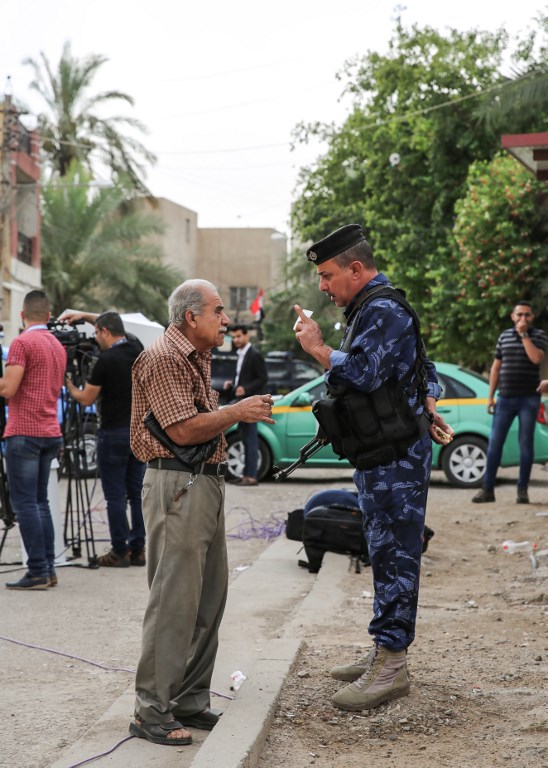 People in the Kurdistan Region and Iraq vote in the parliamentary elections across the country. (Photo: AFP)